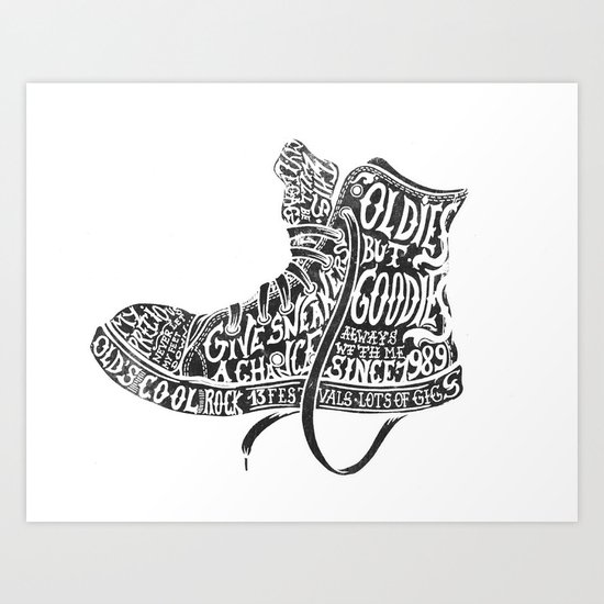 Oldies but Goodies Art Print