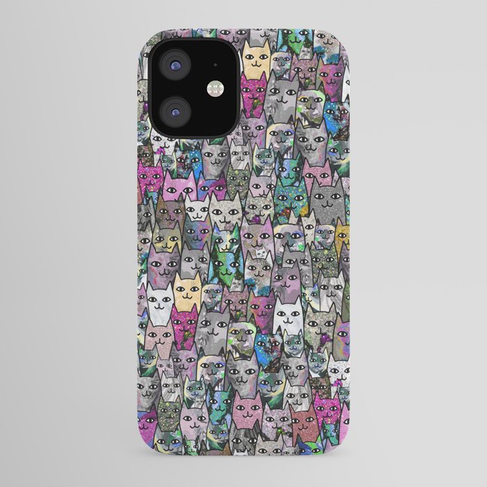 Gemstone Cats CYMK iPhone Case