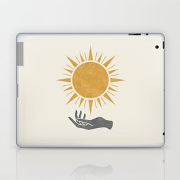 Sunburst Hand Laptop Skin