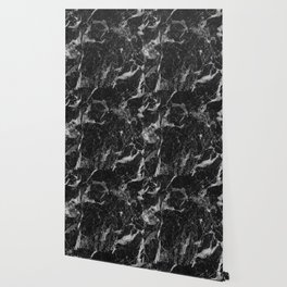 Black Marble Wallpaper For Any Decor Style Society6 Black Marble Wallpaper For Any Decor Style Society6