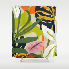 Jungle Abstract 2 Shower Curtain