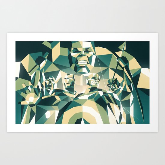 A Team Art Print