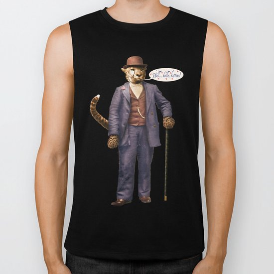 One Cool Cat: "Well . . . Hello, kitties!" Biker Tank
