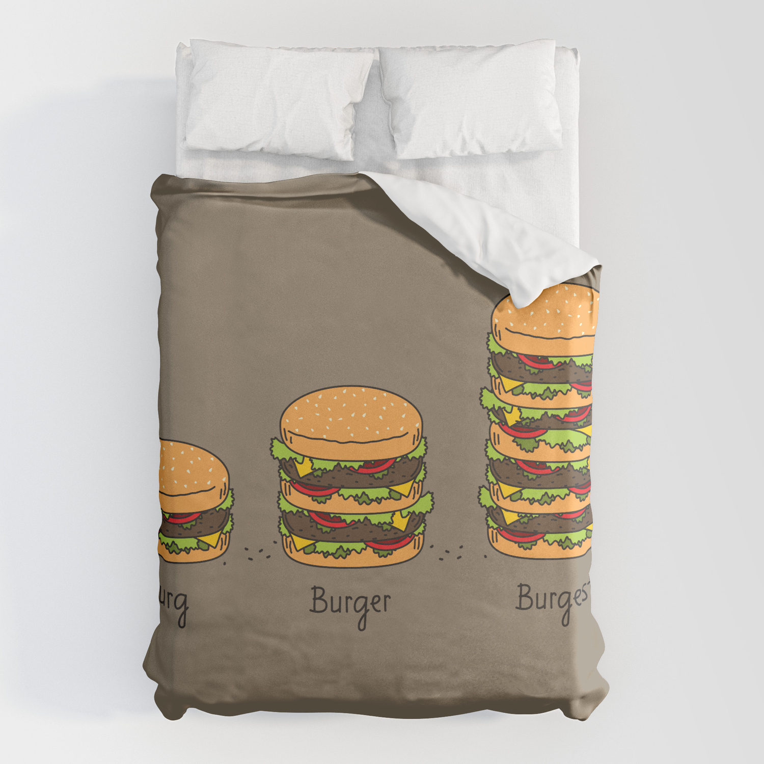 Burg Burger Burgest Duvet Cover, Duvet Covers Explained