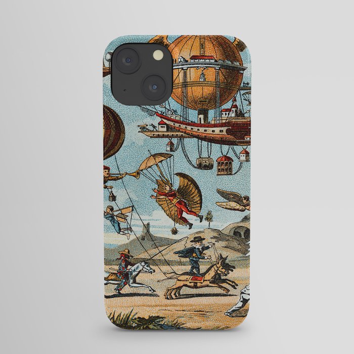 Hot Air Balloon - Early Flight VII iPhone Case