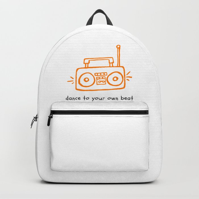 Dance to your Own Beat Boom Box Backpack