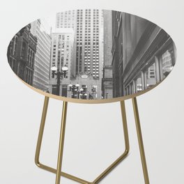 LaSalle Street - Chicago Photography Side Table