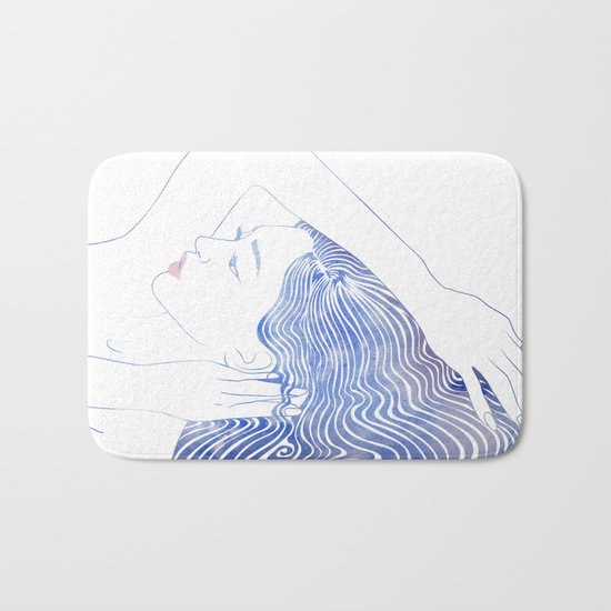 Water Nymph LXXIX Bath Mat