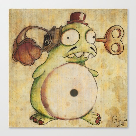Grammovaglia Canvas Print