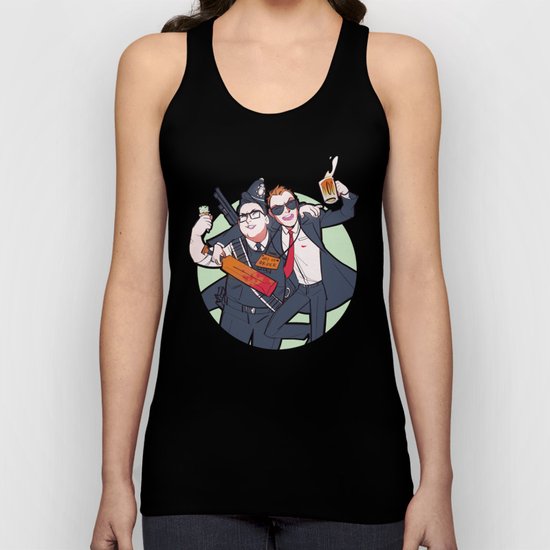 Three Flavours Cornetto Unisex Tank Top