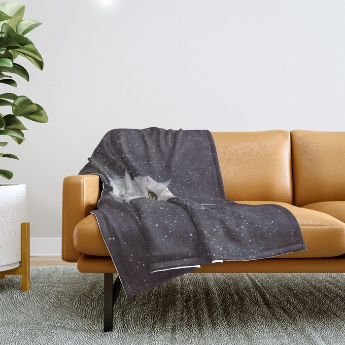 Unicorn Cat Throw Blanket
