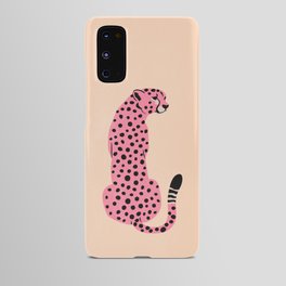 The Stare: Peach Cheetah Edition Android Case