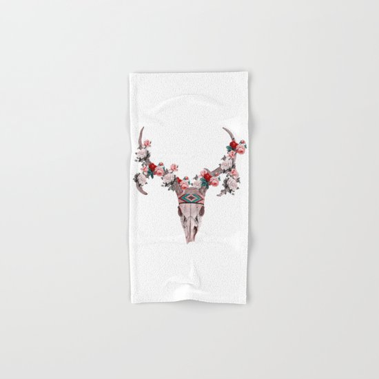 ANIMAL SKULL Hand & Bath Towel
