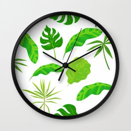 house plant Wall Clock