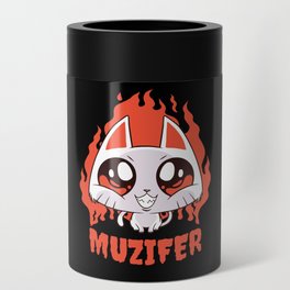 Muzifer Cat Kitten Devil Lucifer Can Cooler