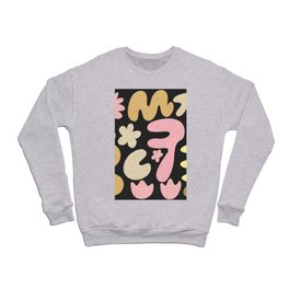 Saturday Wiggles - light black Crewneck Sweatshirt