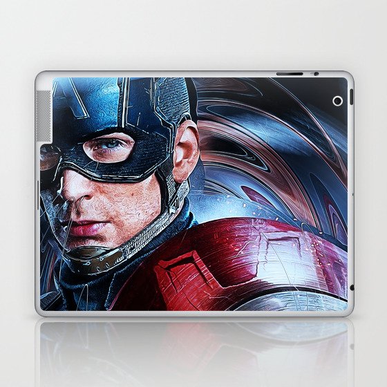 Cap.America-Civil-War 4600x6796 (1) JPEG Laptop & iPad Skin