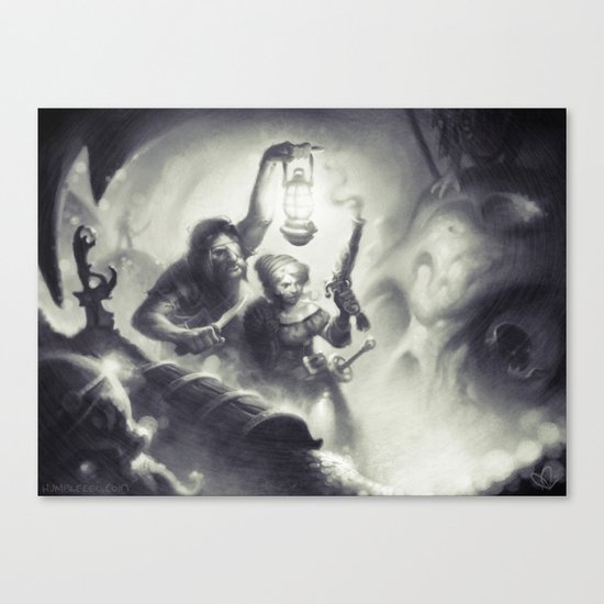 The Intruders Canvas Print