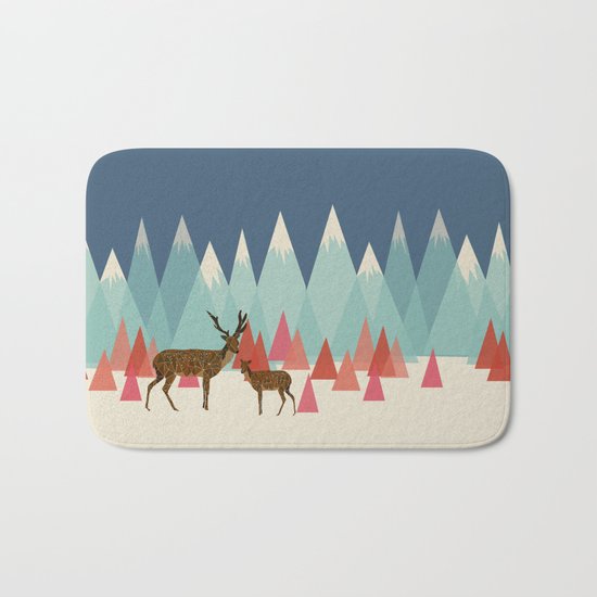 Climb Every Mountain Bath Mat