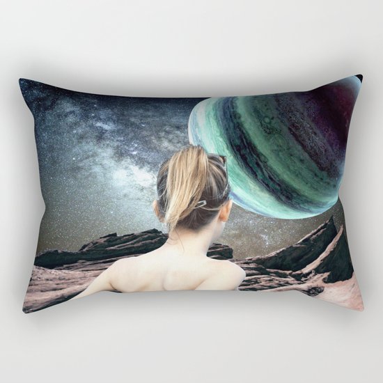 Why is it so beautiful? Rectangular Pillow