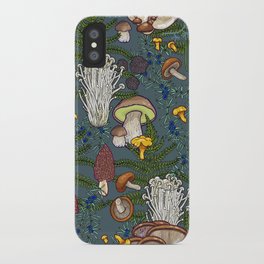 mushroom forest iPhone Case