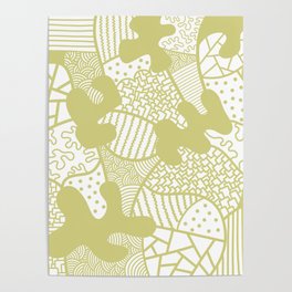 Geometrical pattern maximalist 15 Poster