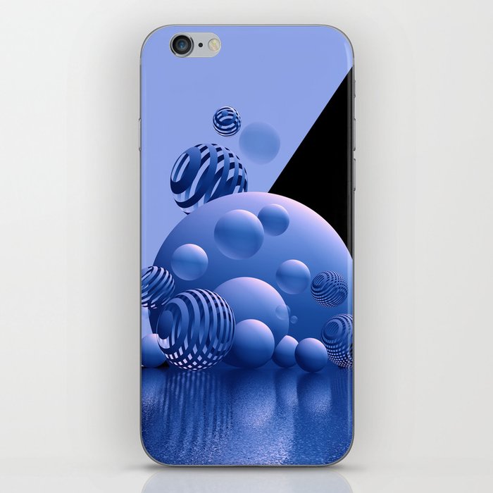 spheres all over -2- iPhone Skin