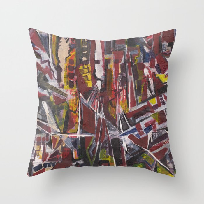 Abstract 2014/11/30 Throw Pillow