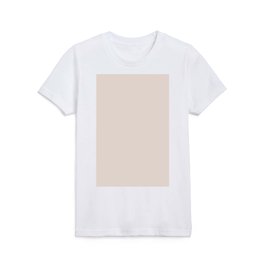 Snowbound Solid Color Accent Shade Matches Sherwin Williams Polite White SW 6056 Kids T Shirt