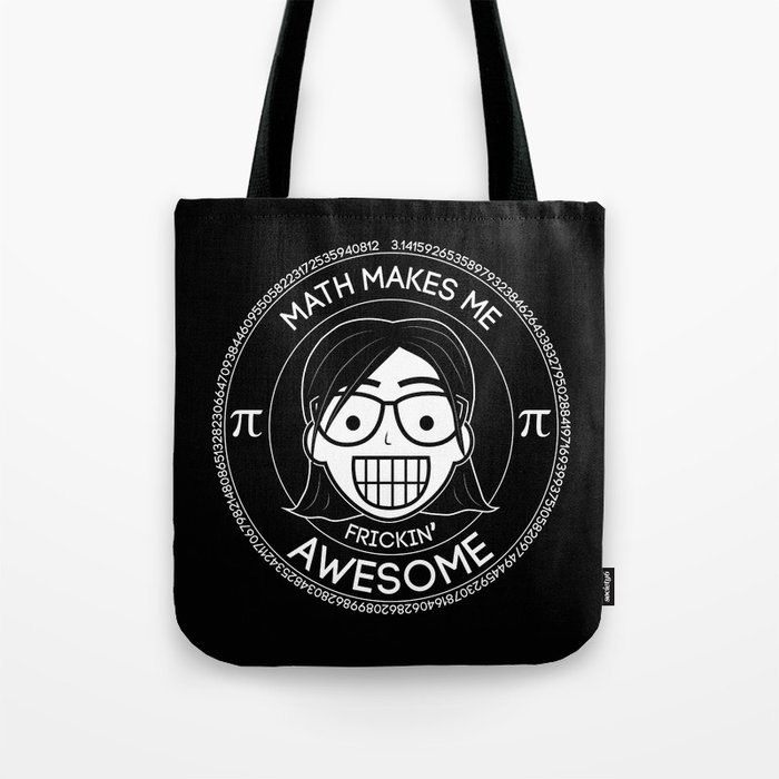 Frickin Awesome - Math Girl Tote Bag