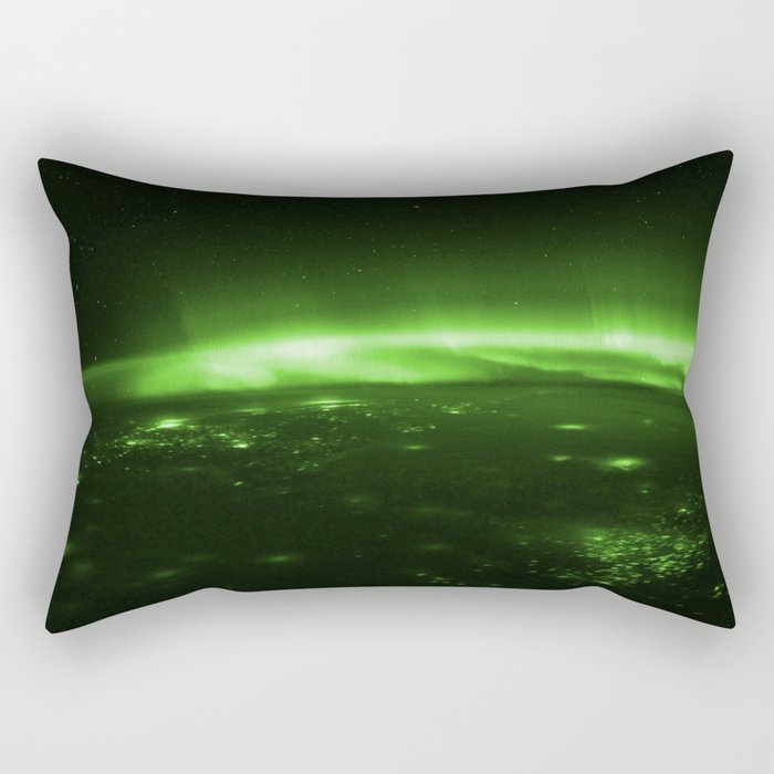 Aurora Borealis Rectangular Pillow