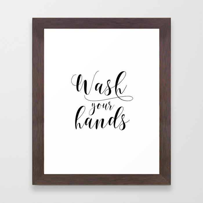 Toilet Printable, Clean Your Fingers, house decor, Lavatory Indicator, Toilet Artwork, Toilet Suggestions Framed Artwork Print photo regarding Printable Bathroom Rules identified as Toilet Printable, Clean Your Palms, house decor, Toilet Signal, Rest room Artwork, Toilet Recommendations Framed Artwork Print
