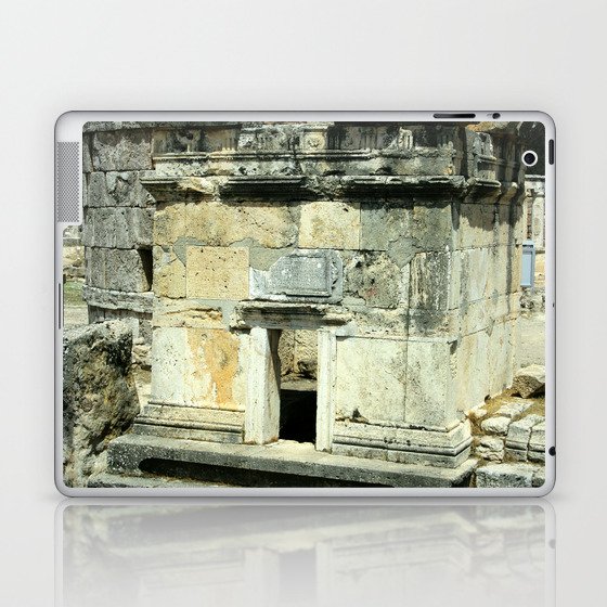 Ancient Ruins Of Hierapolis Pamukkale Turkiye Laptop & iPad Skin