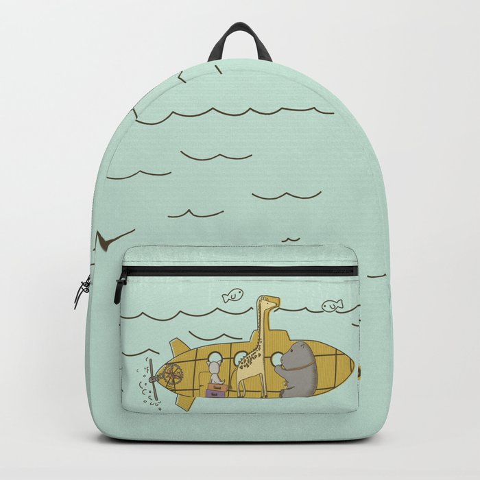 Yellow submarine Backpack