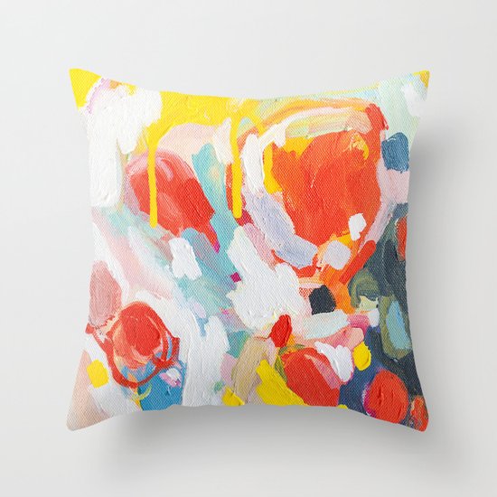 Color Study No. 6 Throw Pillow