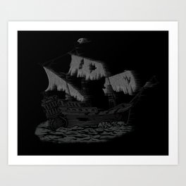 Ghost Ship Art Prints For Any Decor Style Society6 Ghost Ship Art Prints For Any Decor Style Society6
