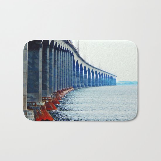 Confederation Bridge New-Brunswick Bath Mat