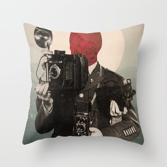 Solar Lens Throw Pillow