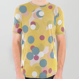 Yellow Dots All Over Graphic Tee