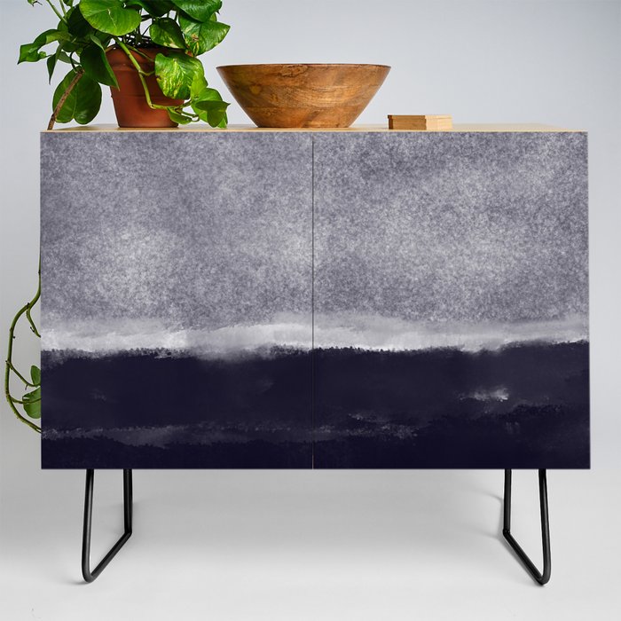 Trace of Landscape 2. Minimal Painting. Credenza