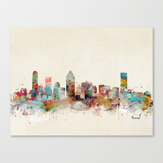 montreal canada Canvas Print