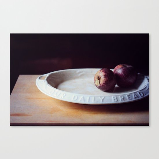 our daily bread Canvas Print