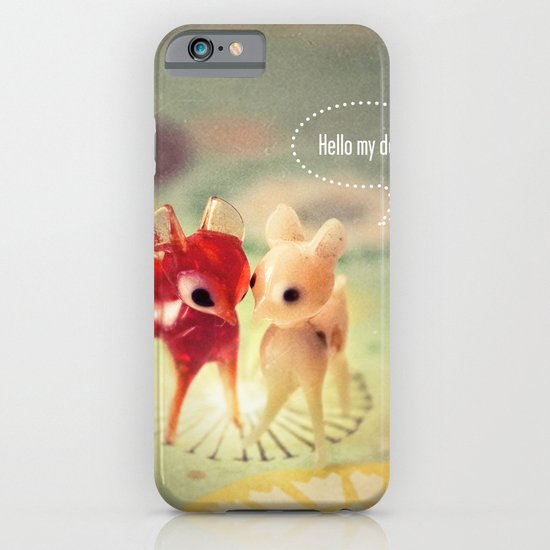 hello my deer iPhone & iPod Case