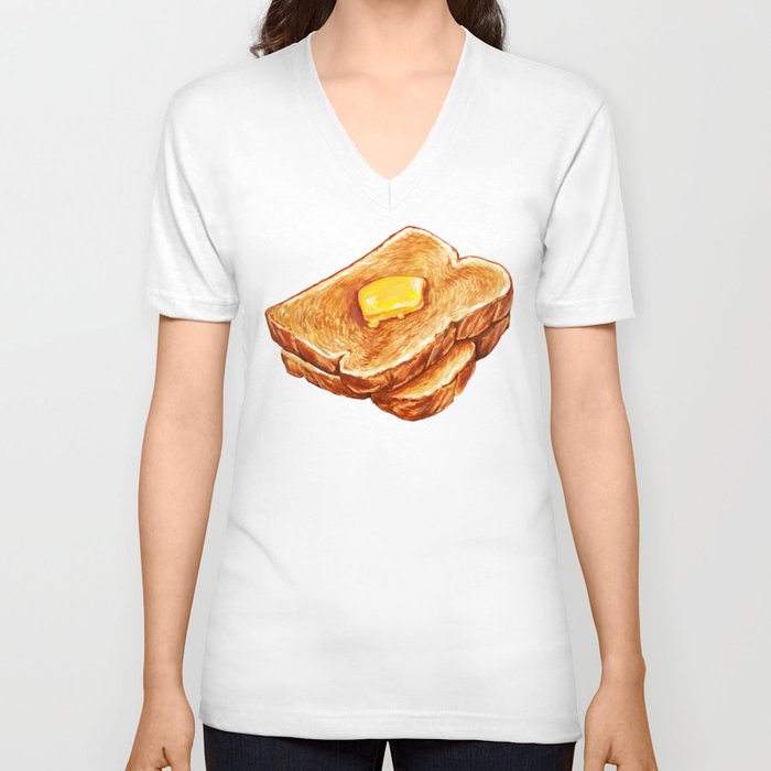 Toast V Neck T Shirt