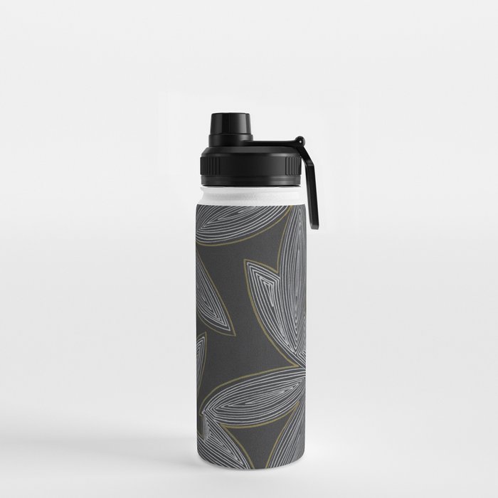 Black and White Water Bottle