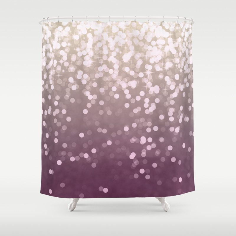Plum Purple And Gold Champagne Glitter Lights Shower Curtain By Marilenaxiari Society6 Buy purple plum curtains and get the best deals at the lowest prices on ebay!