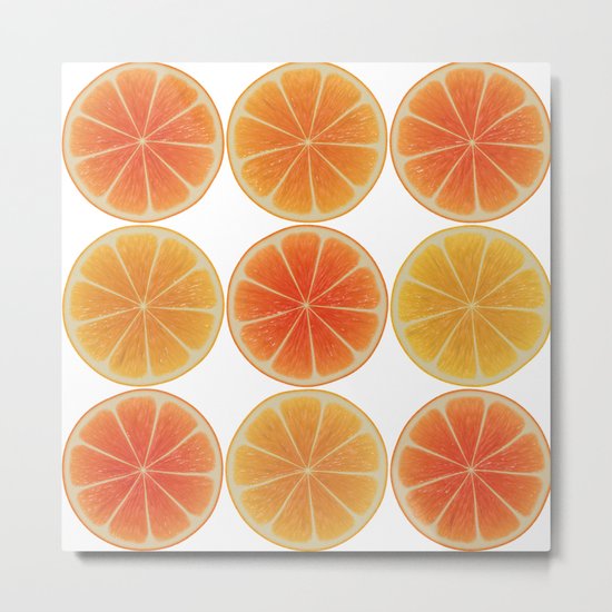 Oranges oranges Metal Print