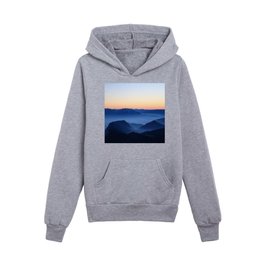Breathtaking Sunset Mountains Kids Pullover Hoodies