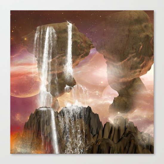 Fantasy landscape Canvas Print