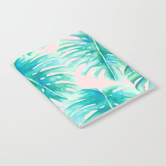 Paradise Palms Blush Notebook